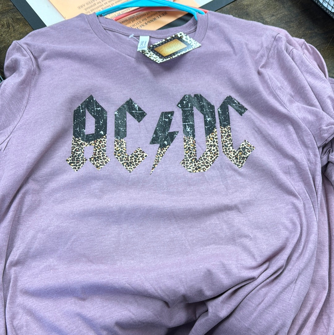 Leopard ACDC Tee