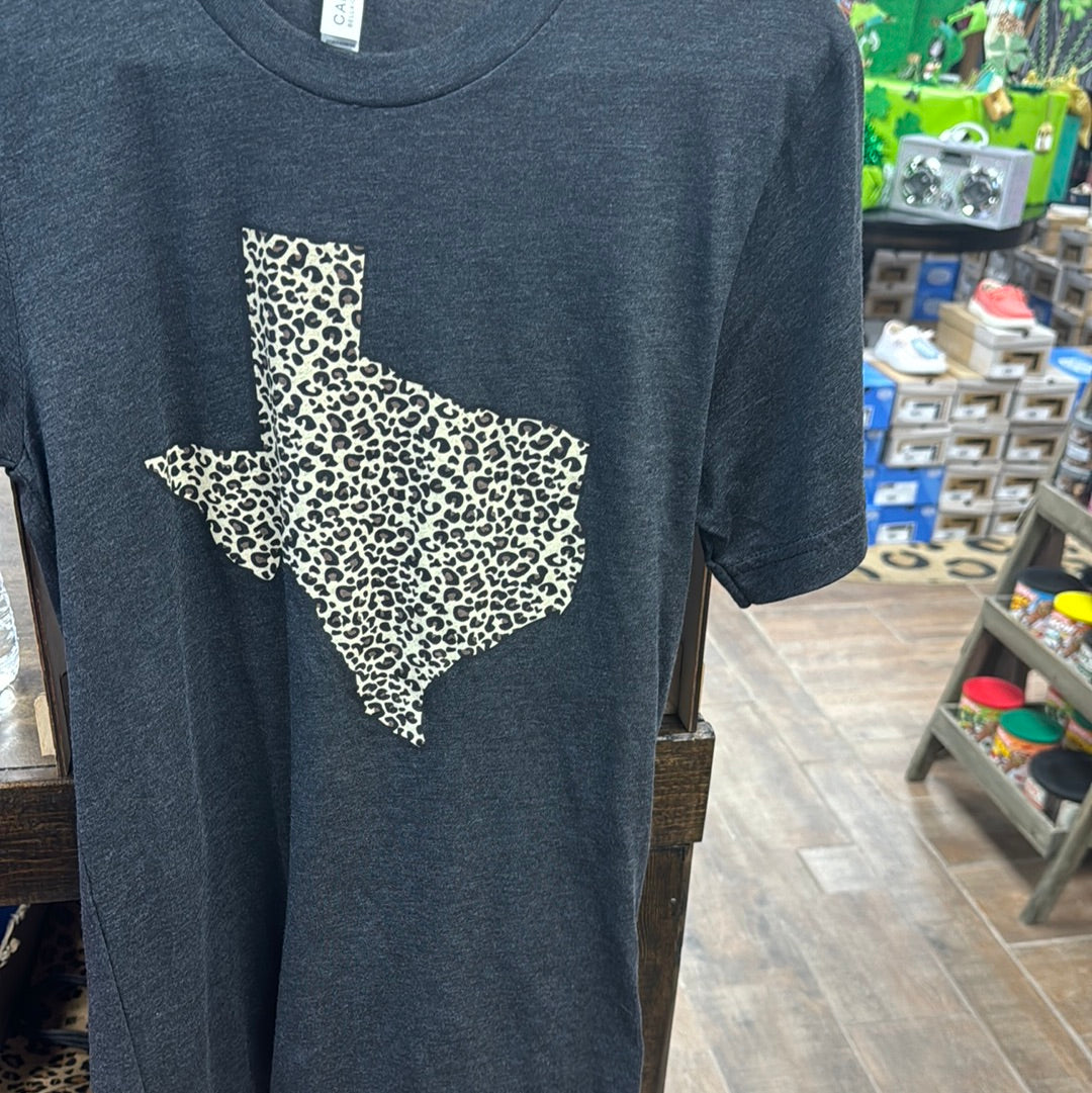 Leopard Texas Tee