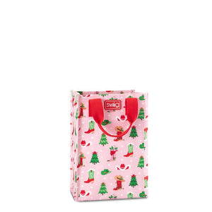 Howdy Holidays Tall Reusable Bag