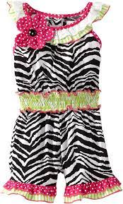 Zebra Kids Romper