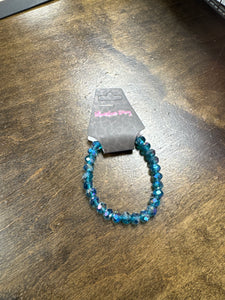 Sea Blue Bead Bracelet