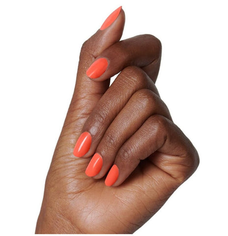 Lean Mean Tangerine 100% Polish Nails