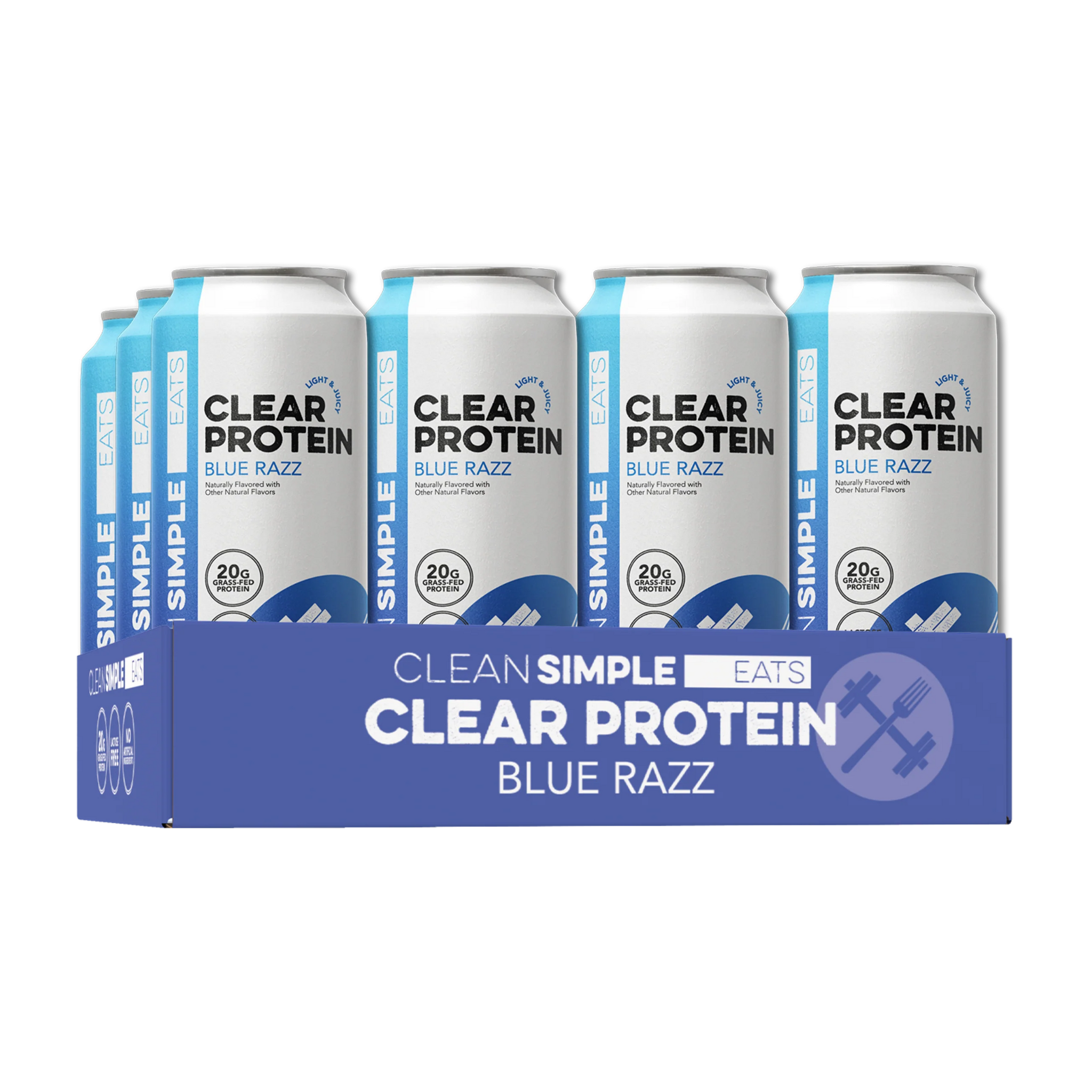 Blue Razz Clear Protein Drink