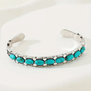 Turquoise Western Bangle