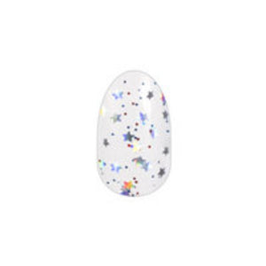 Lucky Stars Clear Overlay 100% Polish Nails