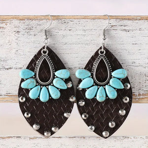 Turquoise Bling Earrings