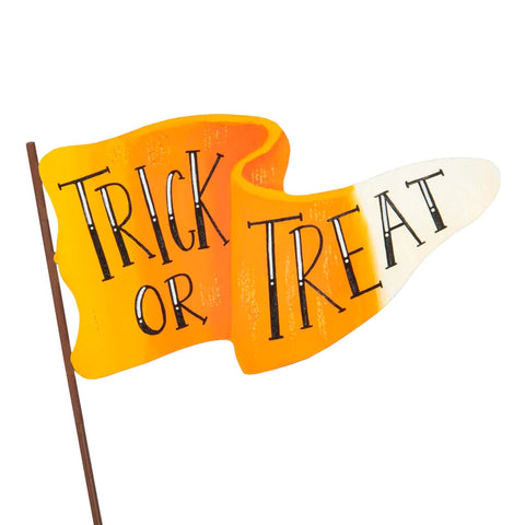 “TRICK OR TREAT” FLAG