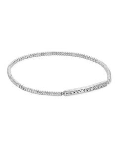 Addison Stretch Bracelet in Silver