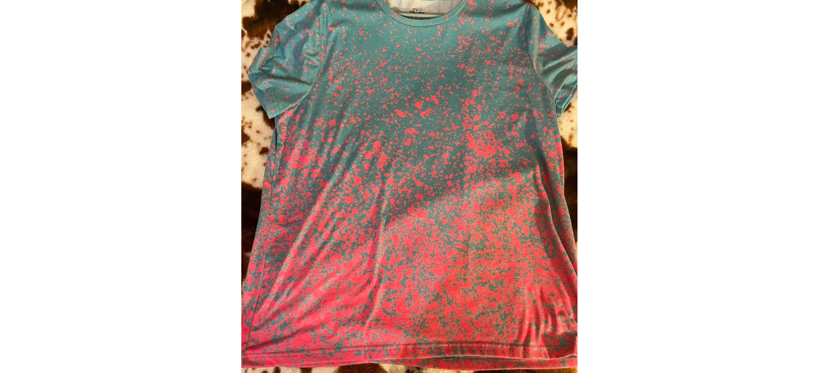 Pink/Blue Acid Top