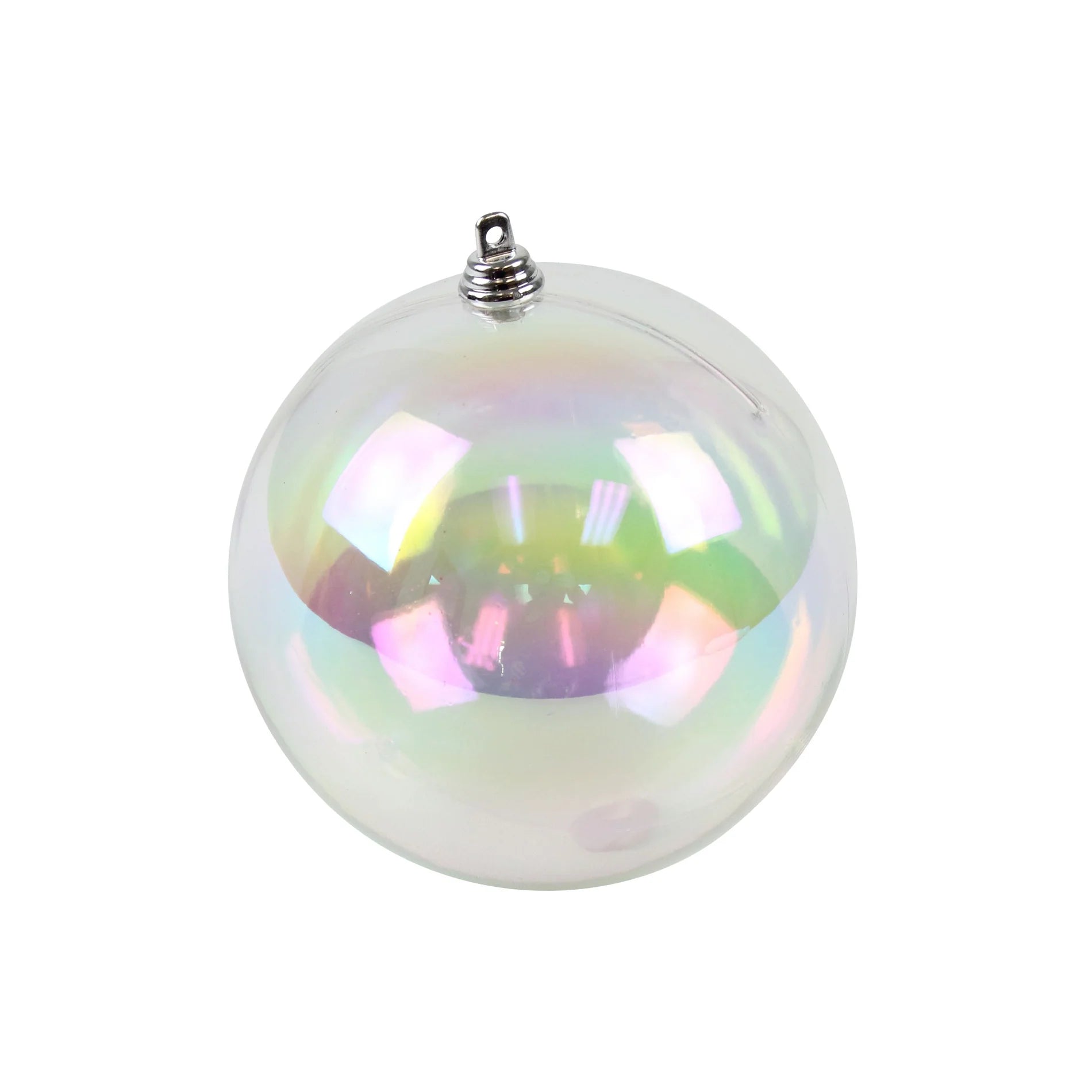 5" TRANSPARENT BALL ORNAMENT