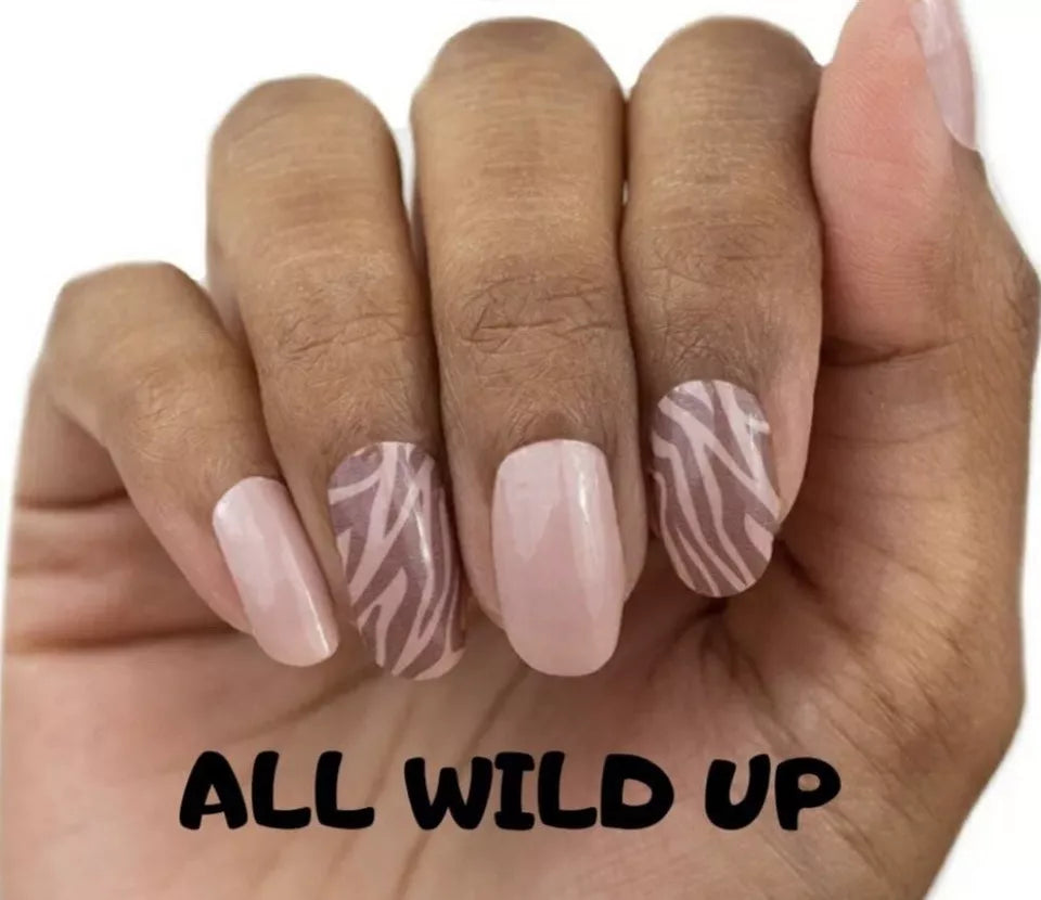 All Wild Up 100% Polish Nails