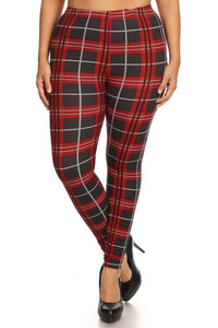 Plaid Leggings