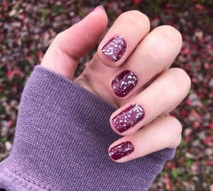 Wine Down 100% Polish Nails