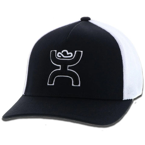 "Coach" Black/White Hat