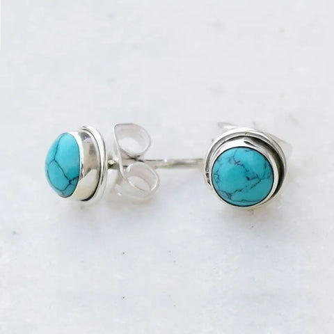 Turquoise Stud Earrings