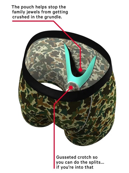 The Forni Camo | Camouflage Ball Hammock® Pouch Men's Underwear