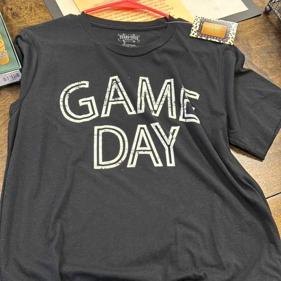 Black Game Day Tee