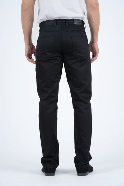 Slade Men's Black Relaxed Fit Stretch Pants