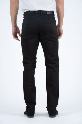 Slade Men's Black Relaxed Fit Stretch Pants