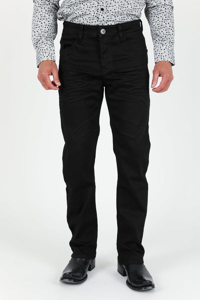 Slade Men's Black Relaxed Fit Stretch Pants