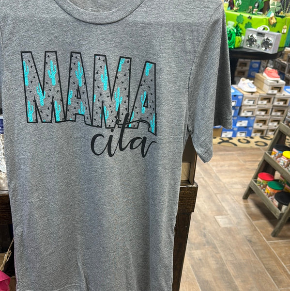 Teal Mamacita Tee