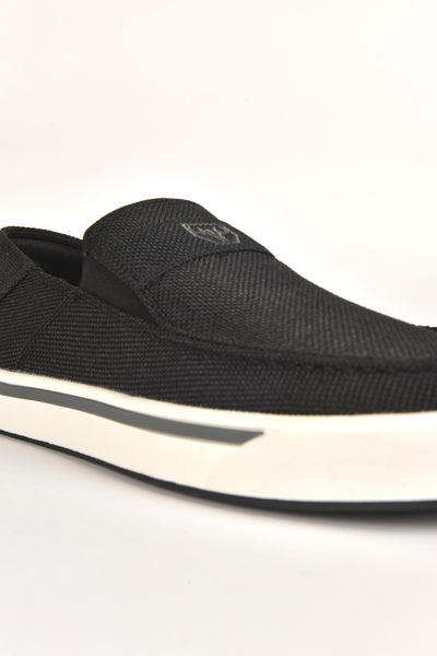 Mens Heather Canvas Slip-On Sneaker