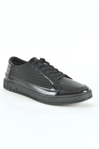 Mens Multi Fabric Low-Top Sneaker