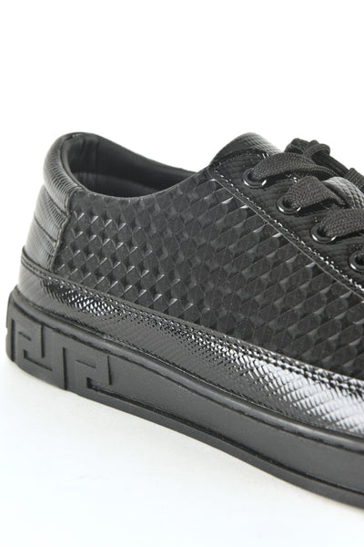 Mens Multi Fabric Low-Top Sneaker