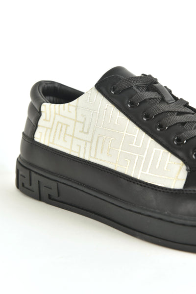 Mens Multi Fabric Low-Top Sneaker