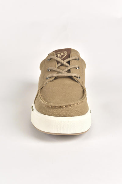 Mens Solid Canvas Sneaker