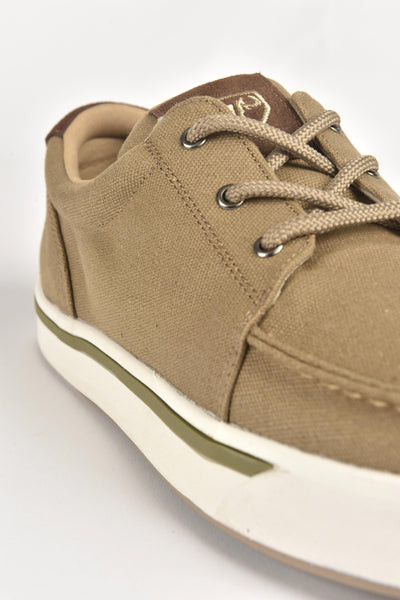 Mens Solid Canvas Sneaker