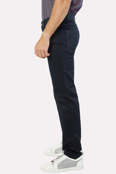 Slade Men's Navy Relaxed Fit Stretch Pants