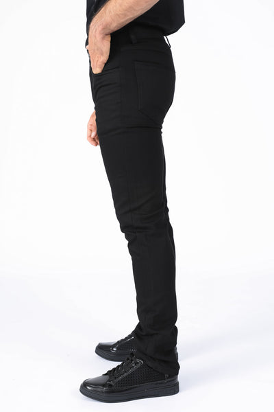 Slade Men's Black Relaxed Fit Stretch Pants