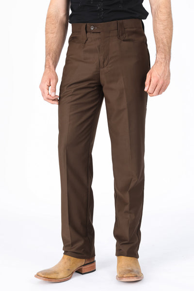 Heath Mens Poly-Stretch Boot-Cut Western Suit Pants