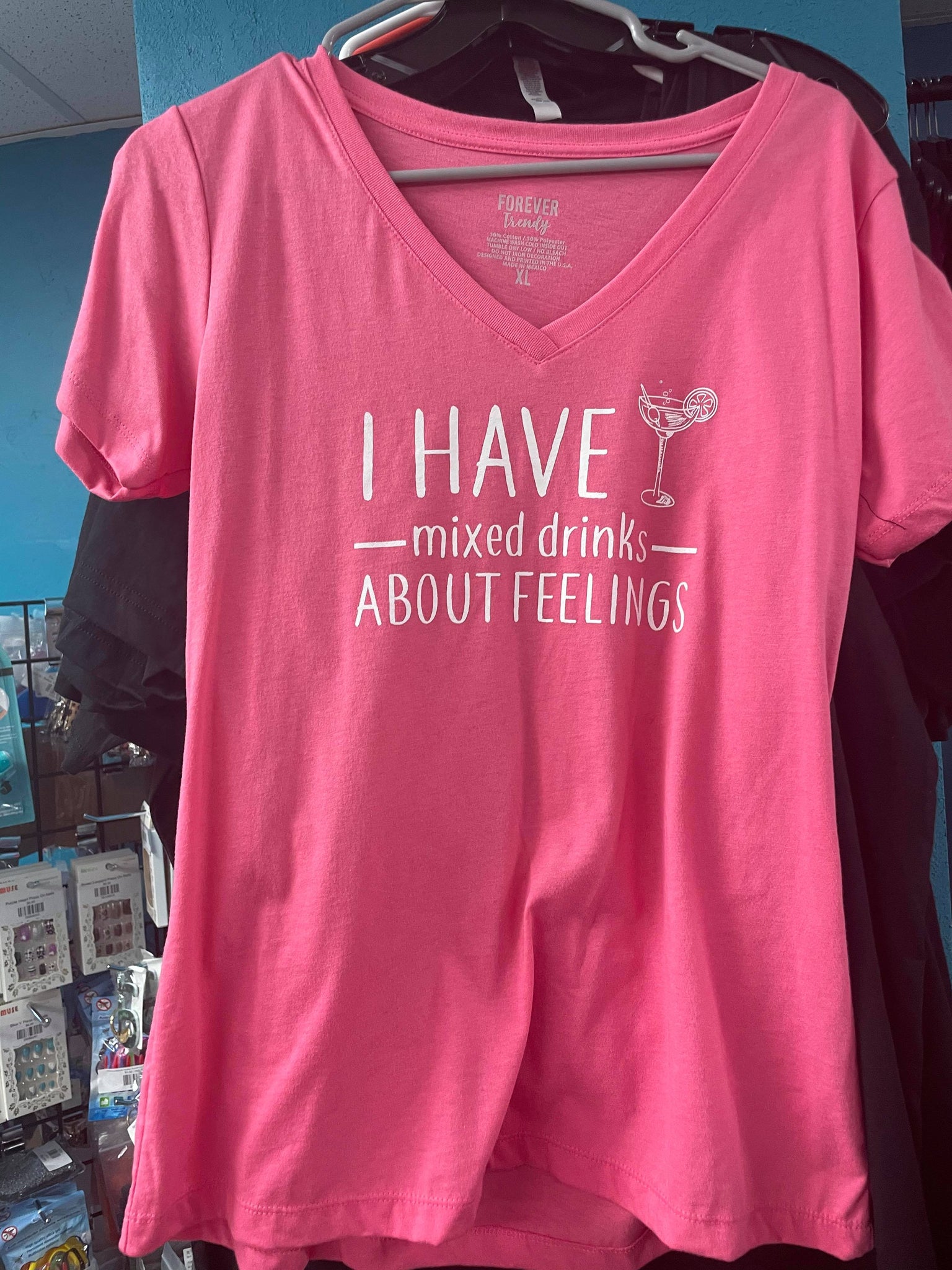 Pink Mixed Feelings Tee