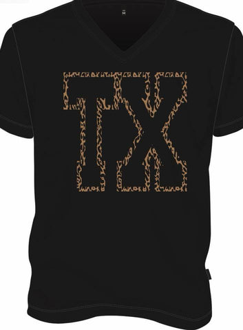 Leopard TX Outline Tee