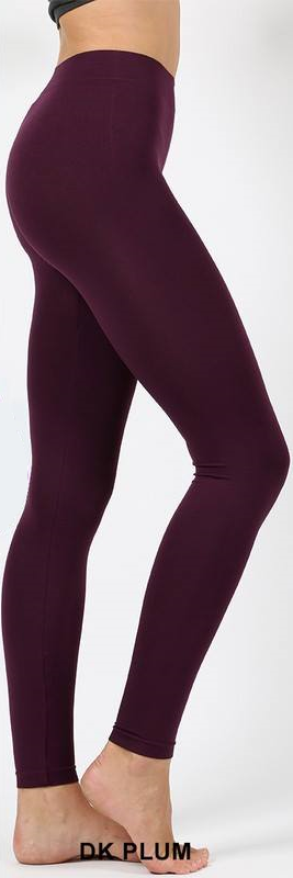 Dark Plum Seamless Leggings