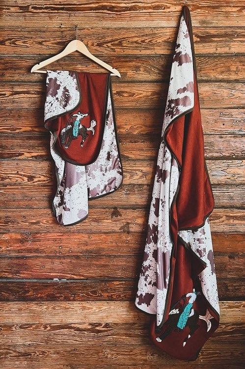 Bronc Stomp Blanket*2 Sizes*