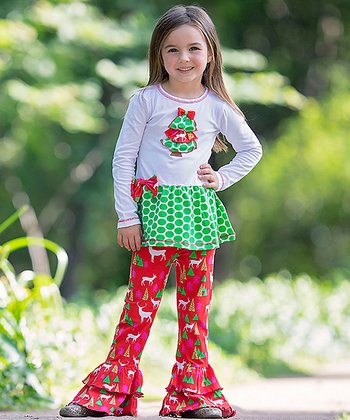 Christmas Tree Pants Outfit