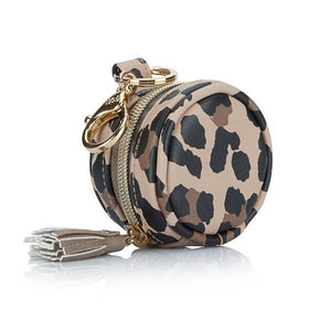 Leopard Diaper Pod Itzy Ritzy Keychain