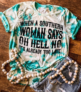 Southern Women Bleached Tee