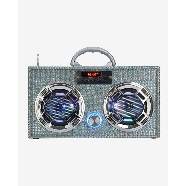 Mini Iridescent Bling Boom Box