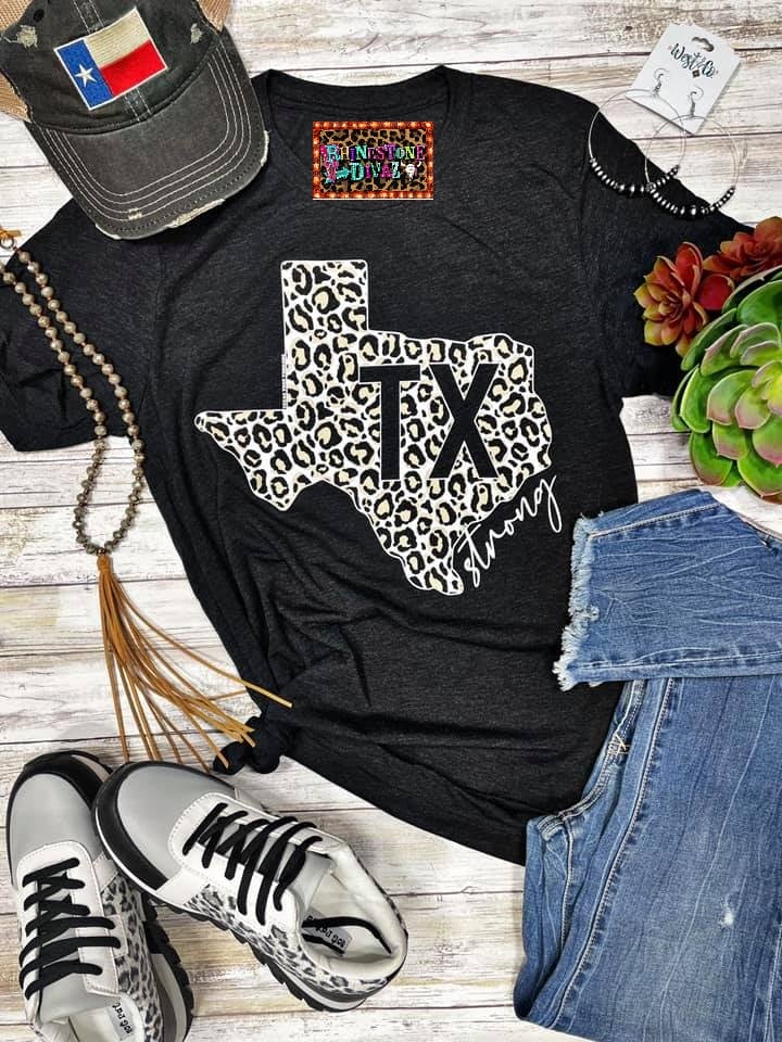 Leopard Texas Strong Tee