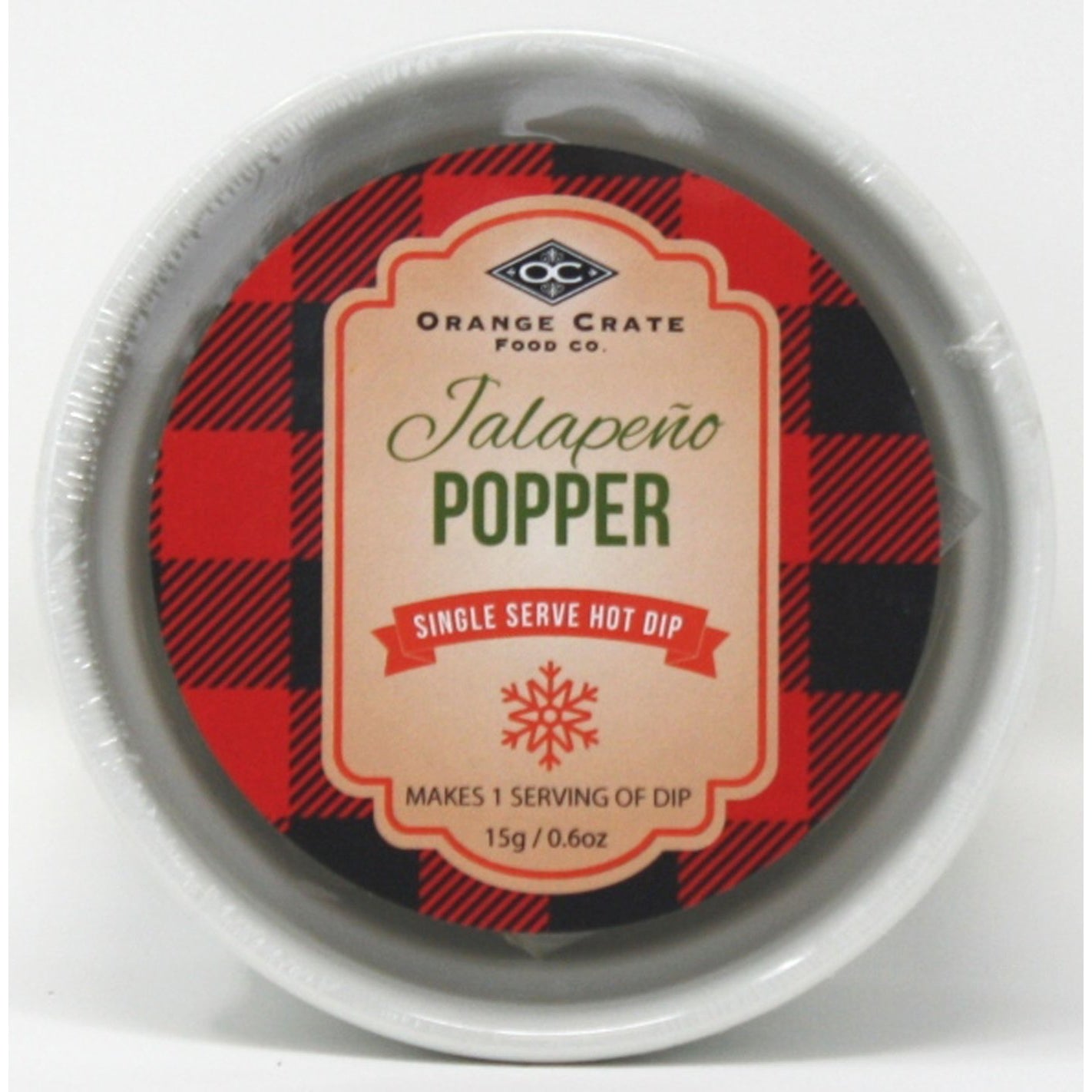 Holiday Jalapeno Popper Hot Dip Ramekin