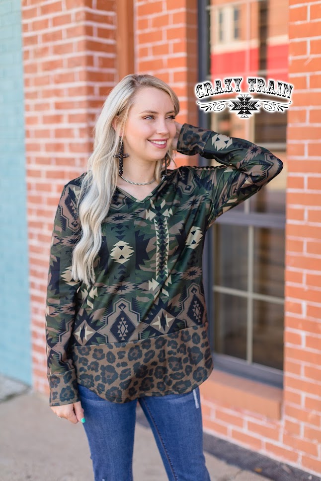 Deer Blind Babe Hoodie