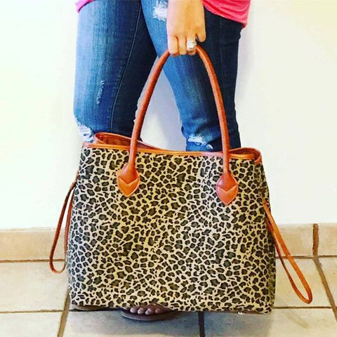 Leopard Tote