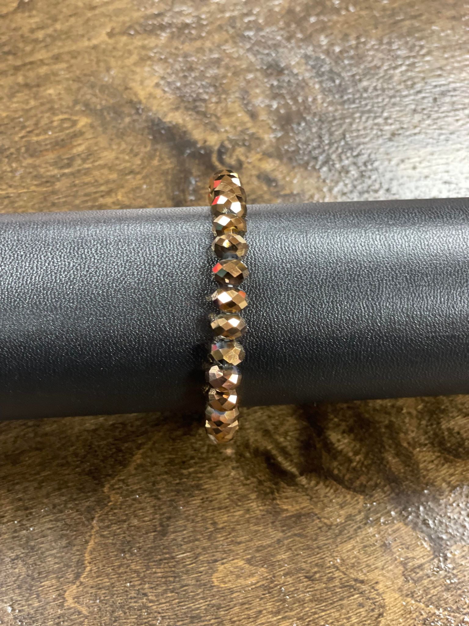 Rose Gold Bead Bracelet