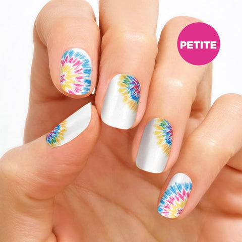 Petite Tye Dye For 100% Nail Polish Strips