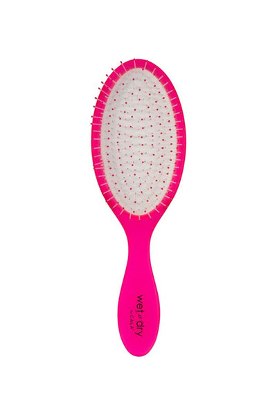 Neon Pink Wet-N-Dry Detangling hair Brush