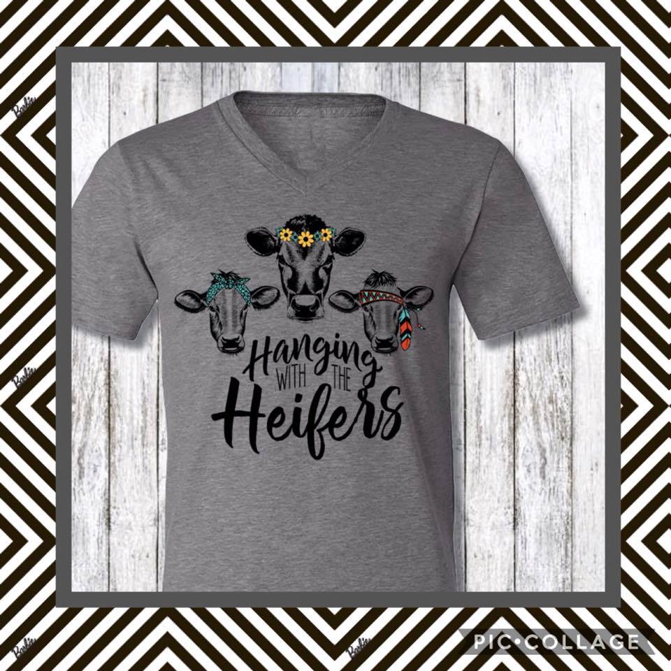 Hanging With My Heifers Tee